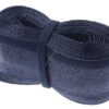 FLEXIBLER KABELKANAL MIT KLETTVERSCHLUSS,  5,0M-51MM,  SCHWARZ