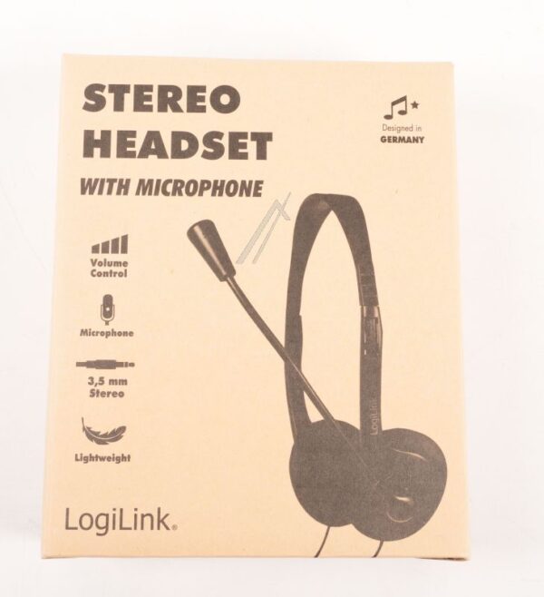 HS0052 LOGILINK STEREO-HEADSET MIT MIKROFON