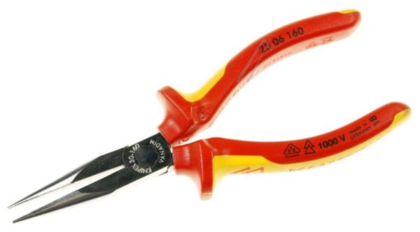 25 06 160 KLIJEŠTA ŠPIC OKRUGLA SA SEČIVOM 160 MM VDE KNIPEX