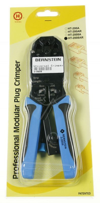 3-0609 CRIMPZANGE METALL UNIVERSAL