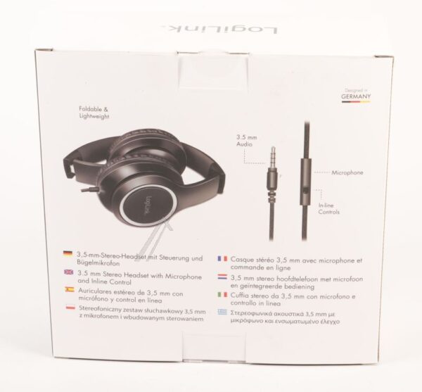 HS0053 LOGILINK STEREO-HEADSET MIT MIKROFON