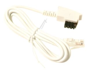 TAE-F ADAPTERKABEL,  RJ-45, 8/ 2, WEISS,  1,5M