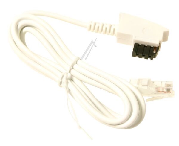 TAE-F ADAPTERKABEL,  RJ-45, 8/ 2, WEISS,  1,5M