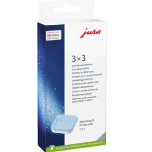JURA Tablete za Uklanjanje Kamenca 3x3 2u1 (Dvofazna Formula)