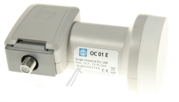 OC 01 E 76168 SPEISESYSTEM SINGLE 1 STÜCK GEHÄUSE LICHTGRAU