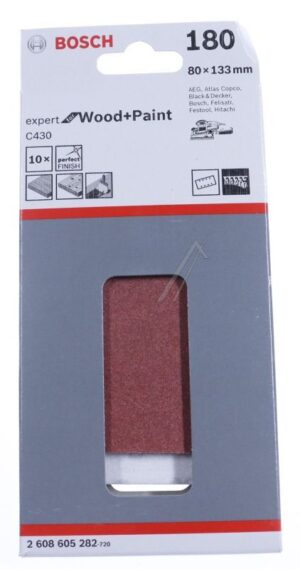 2.608.605.282 10 KOMADA ŠMIRGL PAPIRA SET