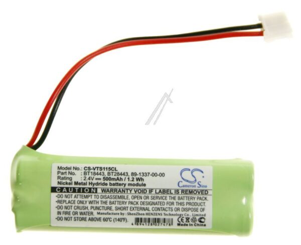 2,4V-500MAH NI-MH TELEFONAKKU ALTERNATIV FÜR VTECH