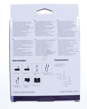 AUDIO ANYWHERE 630 08416 WIRELESS AUDIO TRANSMITTER/ RECEIVER SET
