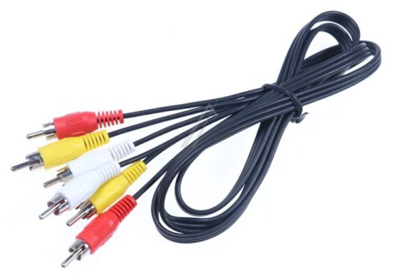730-00326A AV/ CINCHKABEL 3ADRIG WEISS,  ROT,  GELB TDD-1500/ 1900/ 2200