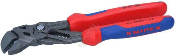 86 02 180 KLJUČ KLEŠTA,  SIVO ATRAMENTIRAN,  180 MM,  DO ŠIRINE KLJUČA 40 MM