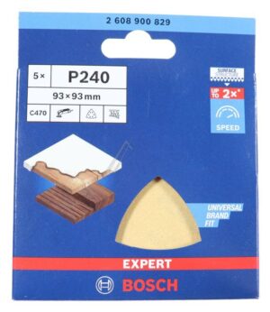 2608900829 SCHLEIFBLATT C470, 93MM,  K240, 5X EXPERT