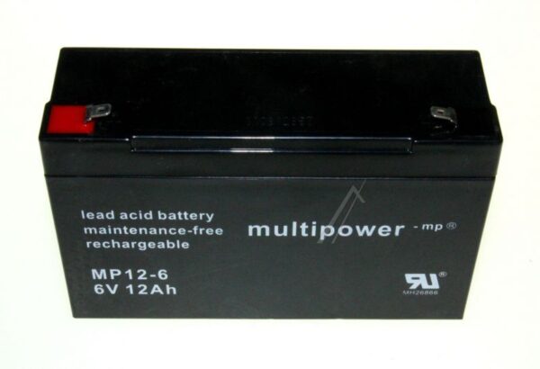 MP12-6 6V-12000MAH BLEIAKKU MULTIPOWER