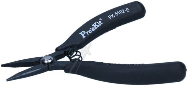 1PK-5102-E KLEŠTA ŠPICASTA SA ESD ZAŠTITOM SA OPRUGOM DUŽINA 140MM PROSKIT