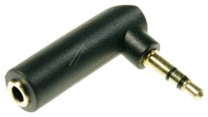65364 ADAPTER AUDIO KLINKE 3,5MM 3-POLIG STECKER AUF BUCHSE GEWINKELT