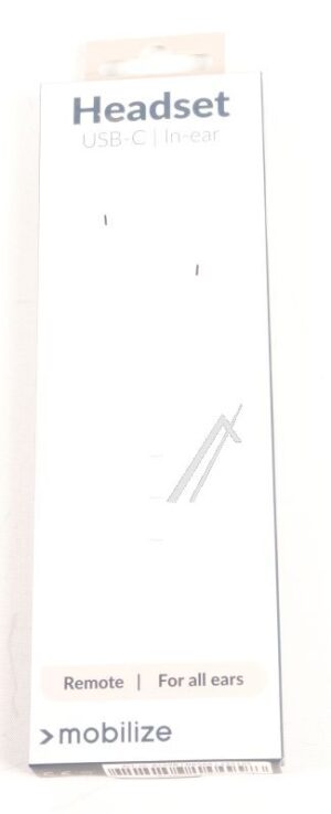 81598 MOBILIZE IN-EAR-STEREO-HEADSET /  KOPFHÖRER MIT FERNBEDIENUNG USB-C WEISS