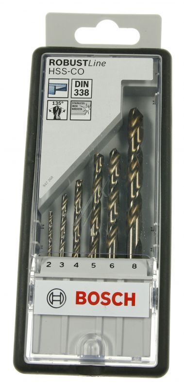 2.607.019.924 6-TLG. ROBUST LINE METALLBOHRER-SET HSS-CO