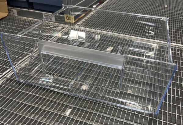 2647017017 GEFRIERSCHRANKSCHUBLADE,  TRANSPARENT - 402X157MM