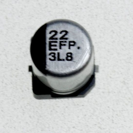 22UF-25V EEEFP1E220AR SMD-ELKO PAN 105° 5X5,8MM -ROHS-KONFORM-