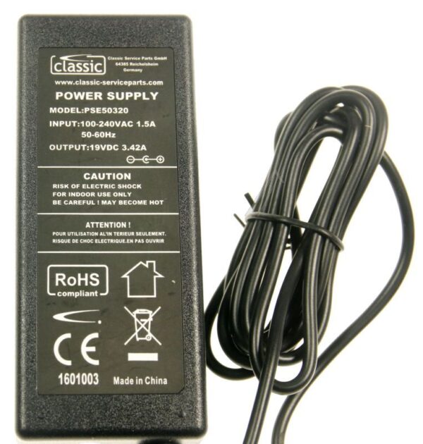 19V-3,42A-65W PSE50320 EU NAPAJANJE /  PUNJAČ ZAMENSKI ZA MEDION NOTEBOOK
