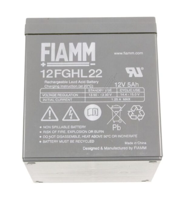 12FGHL22 12V 5000MAH BLEIAKKU FIAMM VDS