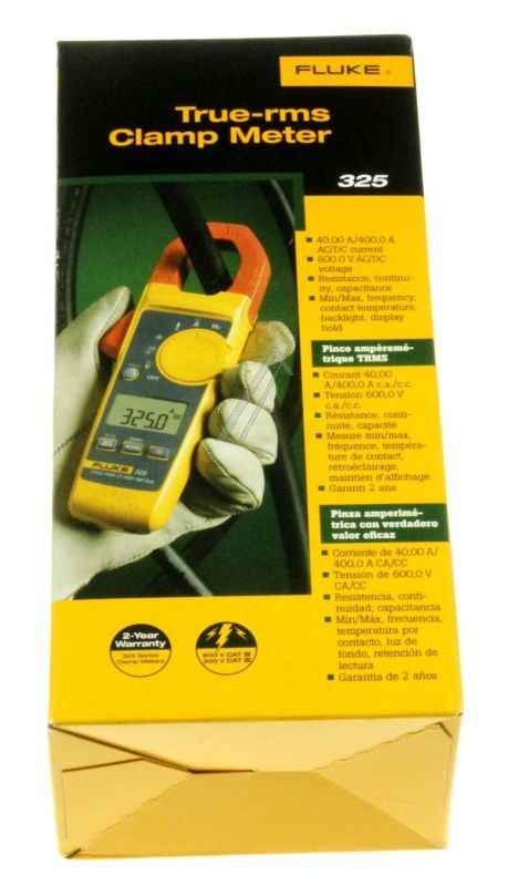 FLUKE-325 4152643 ECHTEFFEKTIV KOMBI-STROMMESSZANGE 40A/ 400A AC/ DC
