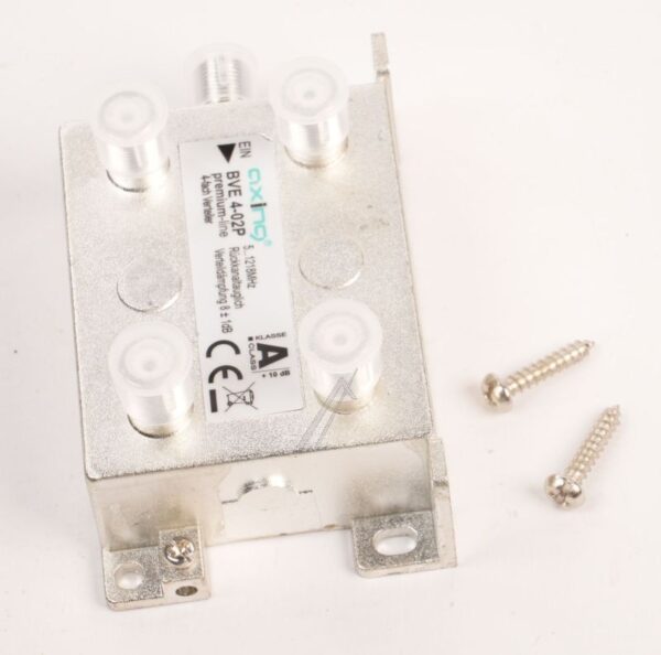 BVE 4-02P BVE00402P VERTEILER,  4-FACH,  5-1218MHZ
