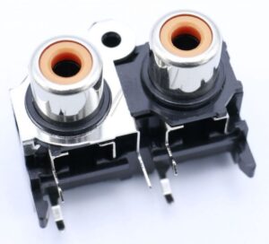 963646012090S TER RCA 2PIN RCA-206B-02(OR, OR)