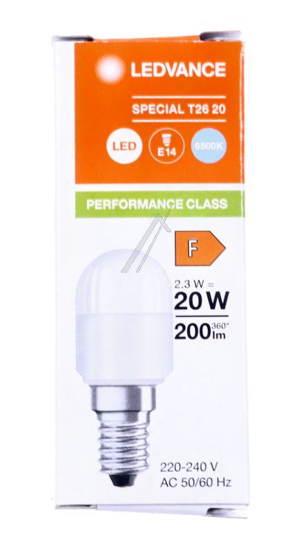 AC458980055 LED T26 20 2.3W 865 LED SIJALICA MULTI-LED E14 2,3W T26 20 2,3W 865 FR E14 P