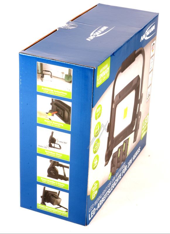 1600-0713 ARBEITSSTRAHLER FL50W 18V WIEDERAUFLADBAR 50W