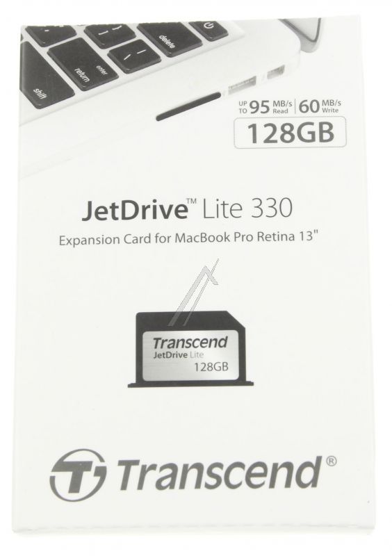 128GB TS128GJDL330 TRANSCEND JETDRIVE 128GB LITE 330 MACBOOK PRO 13" RETINA