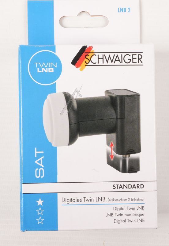 LNB2 TWIN LNB,  GRAU