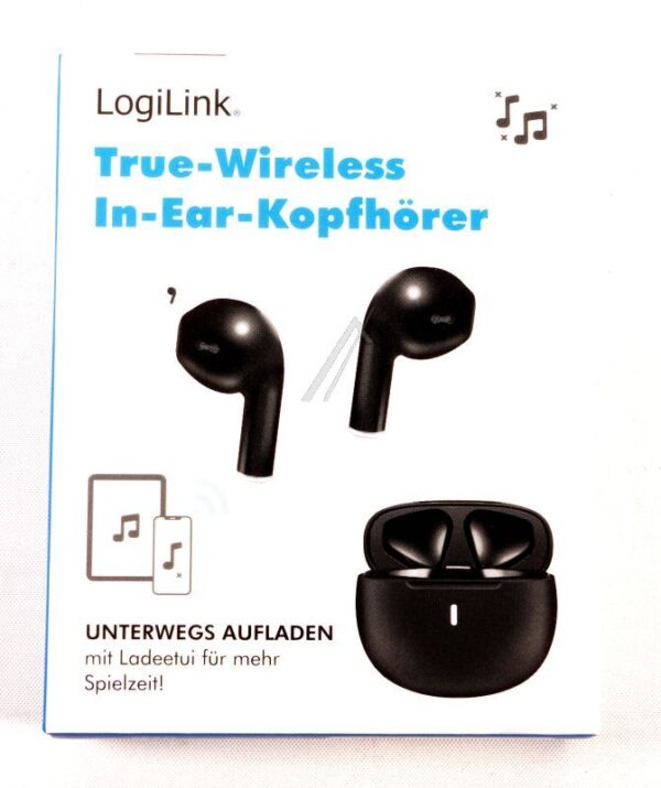 BT0074 LOGILINK TRUE WIRELESS IN-EAR KOPFHÖRER