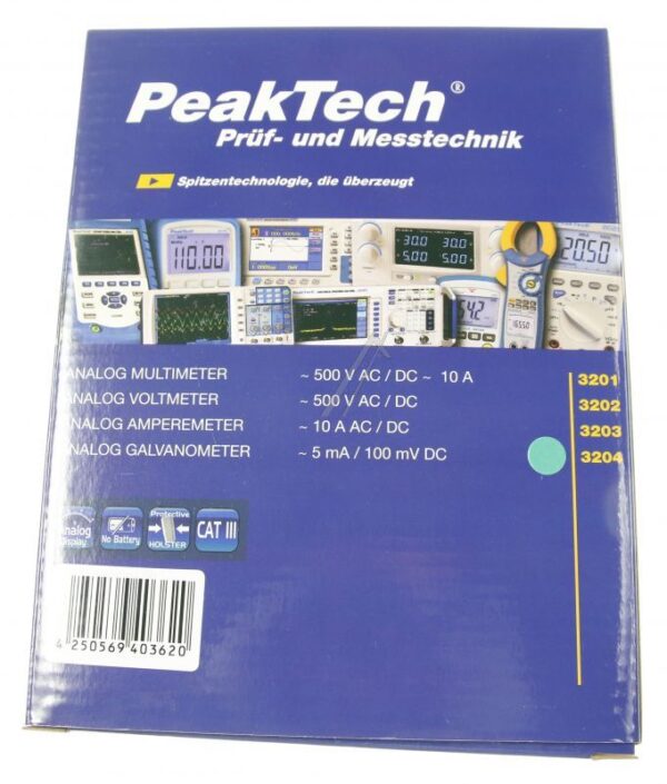 3204 P 3204 ANALOG-GALVANOMETER PEAKTECH