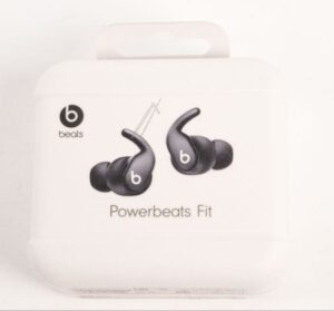ME2J4ZM/ A POWERBEATS FIT - KABELLOSE GERÄUSCHUNTERDRÜCKENDE WORKOUT-OHRHÖRER MIT ULTIMATIV SICHEREM SITZ - JET BLACK