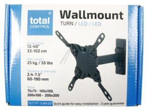 WM1241 TV-WANDHALTER VESA 200 13"-43" NEIG- UND SCHWENKBAR