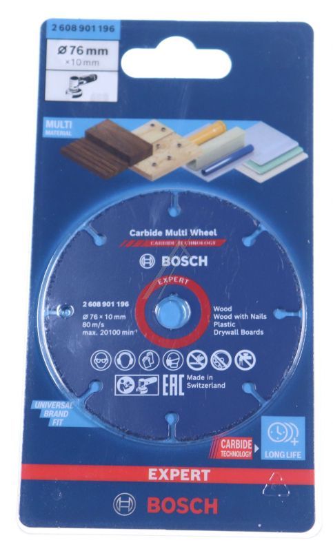 2608901196 BOSCH EXPERT BRUSNA PLOČA 76X10MM