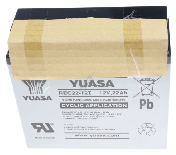 12V-22000MAH REC22-12I ZYKLEN BLEIAKKUMULATOR
