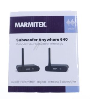 SUBWOOFER ANYWHERE 640 08418 WIRELESS AUDIO TRANSMITTER UND RECEIVER FÜR SUBWOOFER
