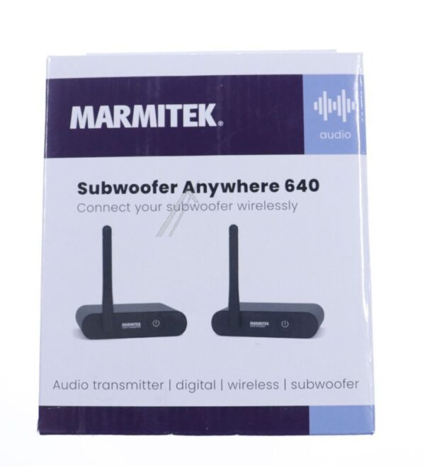 SUBWOOFER ANYWHERE 640 08418 WIRELESS AUDIO TRANSMITTER UND RECEIVER FÜR SUBWOOFER