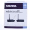 AUDIO ANYWHERE 630 08416 WIRELESS AUDIO TRANSMITTER/ RECEIVER SET