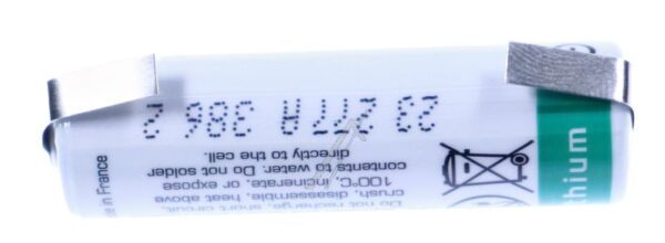 3,6V-2600MAH LS14500 LP BATERIJA LITIJUM SAFT SA U-LEMNIM PROFILOM