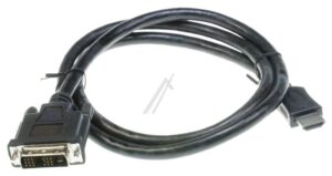 HDMI-A-/ DVI-D KABL CRNI 1M