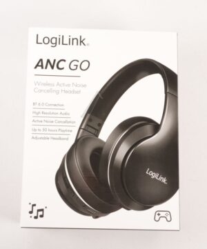 BT0053 LOGILINK WIRELESS ACTIVE NOISE CANCELLING HEADSET