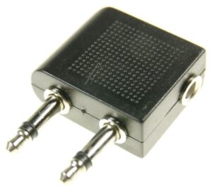 61004 FLUGZEUG-/ REISEKOPFHÖRER ADAPTER AUX KLINKE 3,5MM BUCHSE