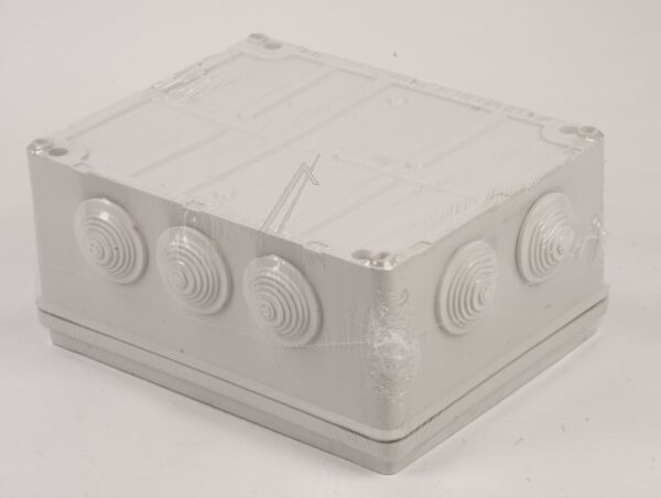 120355 RECHTECKIGES WASSERDICHTES GEHÄUSE 220X170X105MM MIT 1/ 4-DREHUNG IP54