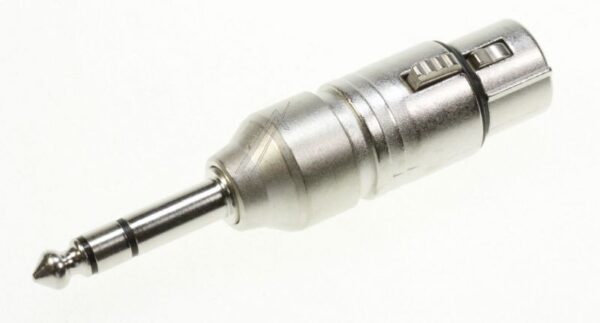 NA3FP 3-POLIGE XLR KABELBUCHSE STEREO 6.35MM KLINKENSTECKER