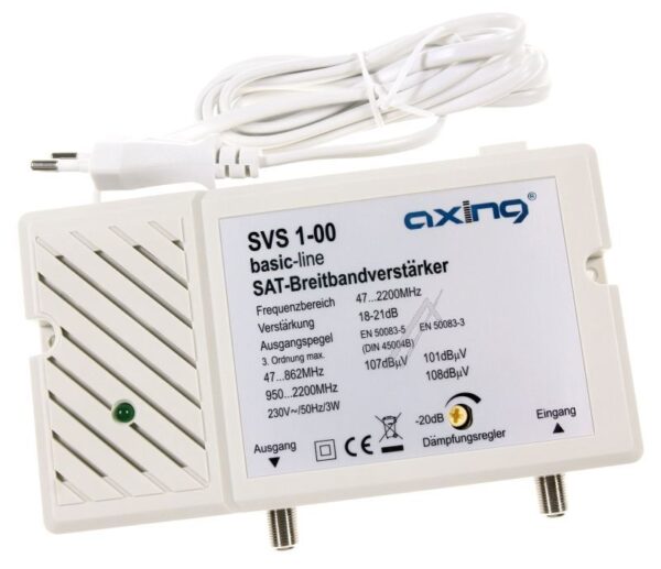 SVS 1-00 SVS00100 BREITBANDVERSTÄRKER 18-21DB SVS1-00