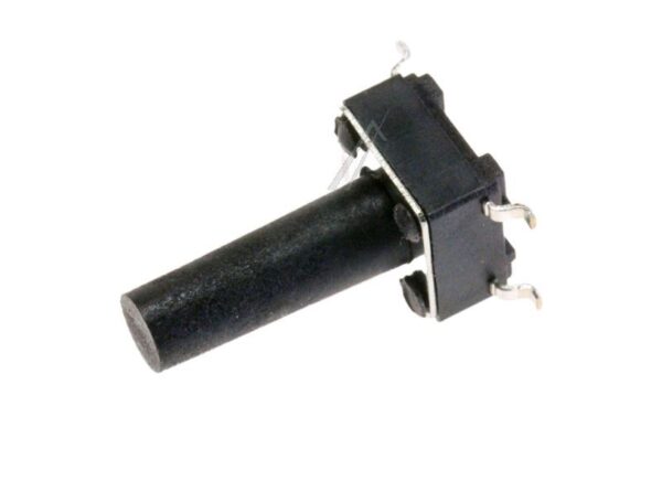 DRUCKTASTER 12V-50MA SMD 6,0X6,0MM DRUCKKNOPFHÖHE 10,0MM