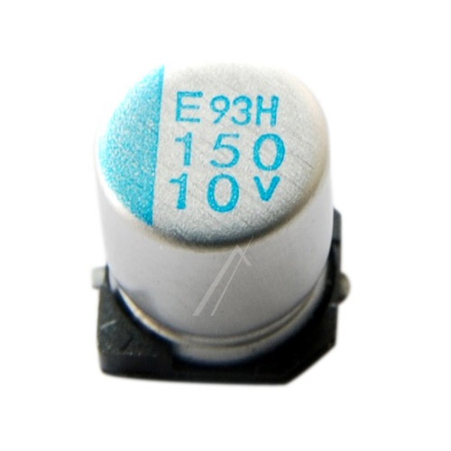 150UF-10V SMD-POLYMER-ELKO RADIAL 105° 6,3X7,7MM -ROHS-