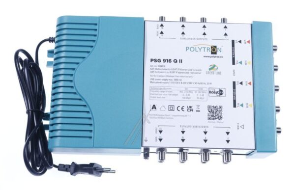 PSG 916 Q II 9268036 EINZEL-MULTISCHALTER,  9/ 16, TERR. AKTIV,  22KHZ,  INKL. NETZTEILSTAND
